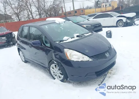 2009 Honda Fit Sport from USA, damaged, VIN JHMGE88469S011171